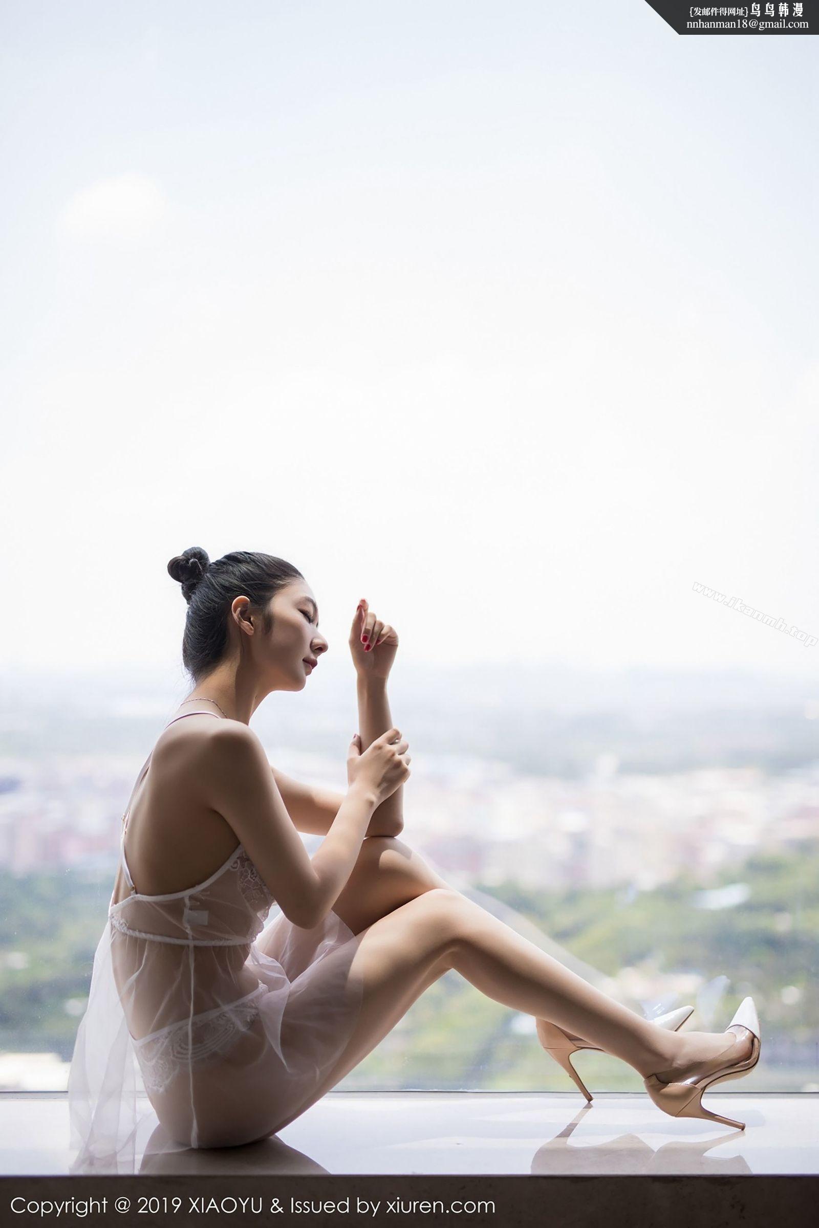 性感写真(真人集)现代薄纱性感与古典韵味旗袍相互碰撞的韵味,一展妩媚柔情